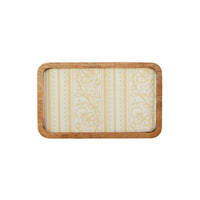 Vide Wood / Enamel Trinket Dish